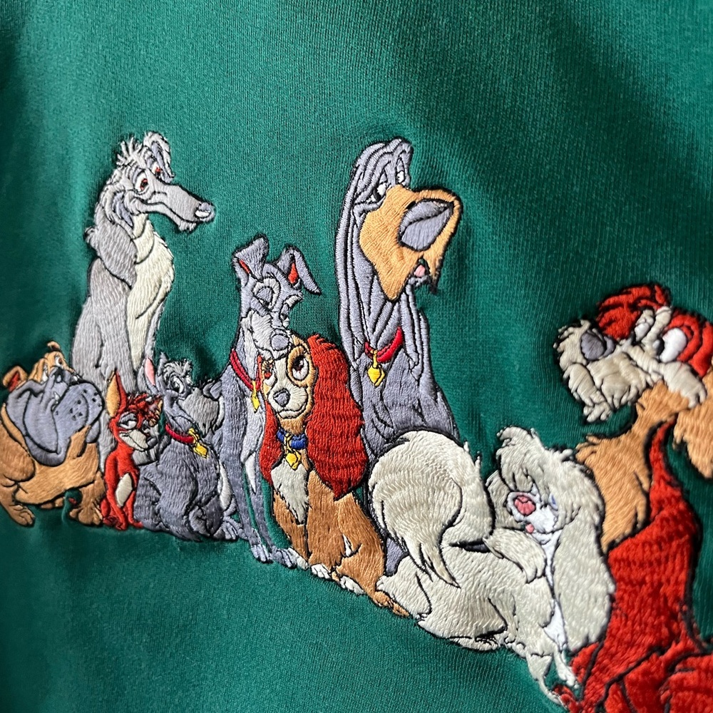 Vintage Disney Lady and the Tramp Sweater